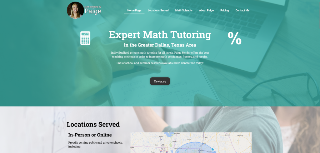 Math Tutoring by Paige